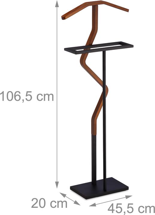 Actual product image Relaxdays valet