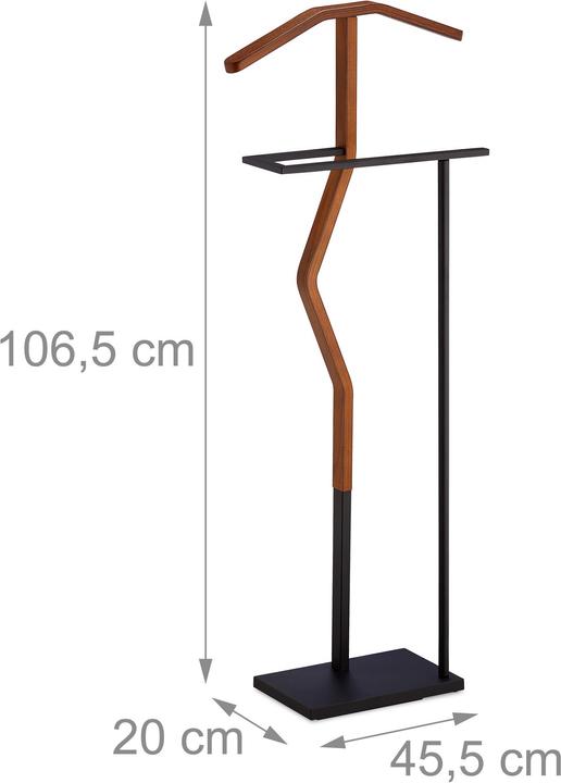 Actual product image Relaxdays valet