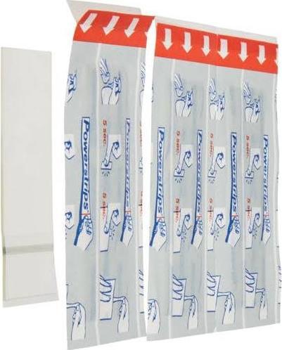 Actual product image tesa Powerstrips für Glas, transparente Klebestreifen