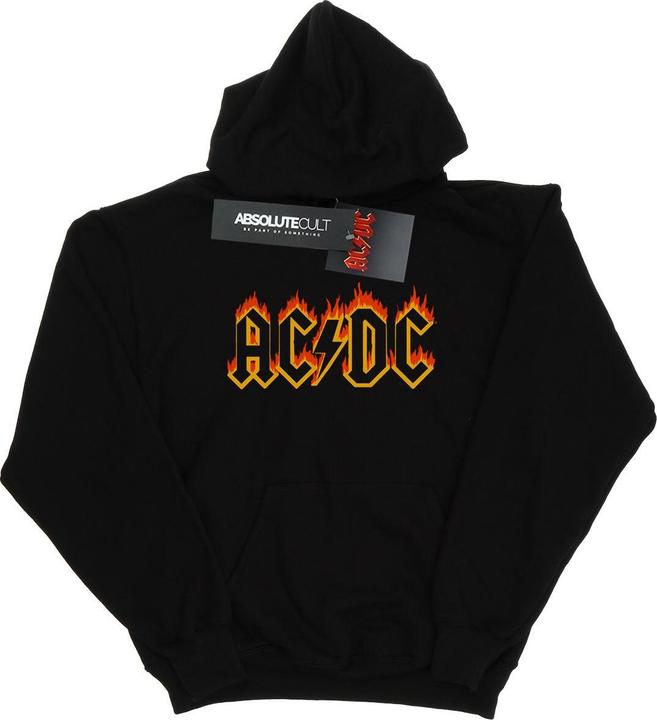 Produktbild AC/DC Flames Logo Kapuzenpullover (XXL)