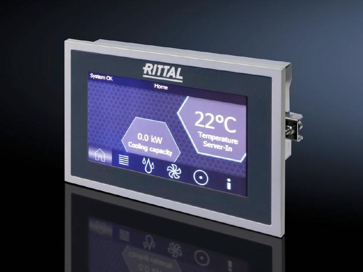 Immagine prodotto Rittal Display touchscreen, colorato per LCP Rack/Inline CW