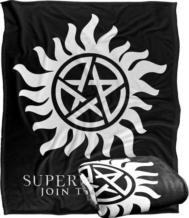 Immagine prodotto Supernatural Logo Coperta (152 x 127 cm)