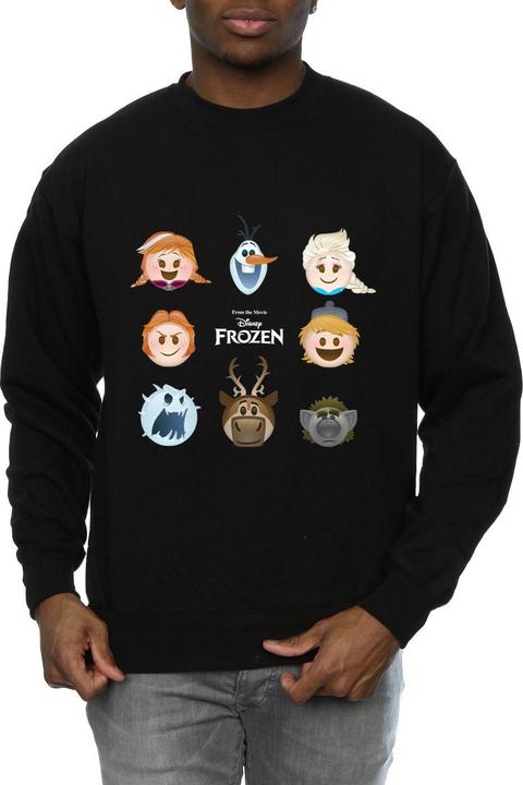 Actual product image Disney Mens Frozen Heads Sweatshirt (3XL)