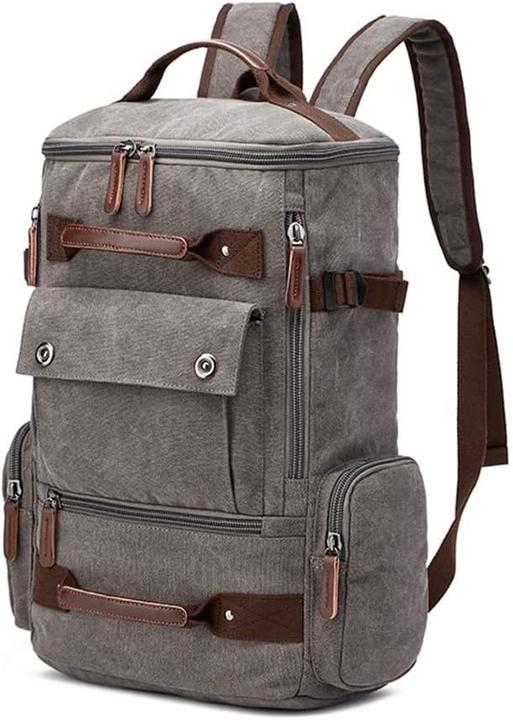 Produktbild Only-Bags.Store Mode langlebig Multifunktions-Leinwand Rucksack, Wandern Tasche