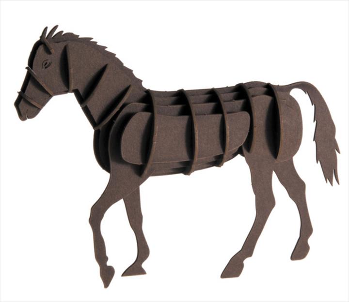 Produktbild Fridolin 3-D Papiermodell "Pferd"