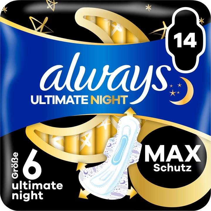 Immagine prodotto Always Notte finale (14 x, Assorbenti igienici)