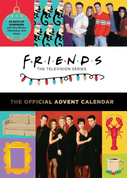 Image du produit Friends: The Official Advent Calendar (Anglais, Éditions Insight, 2021)