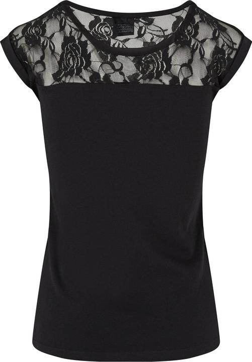 Produktbild Urban Classics Ladies Top Laces Tee (XS)