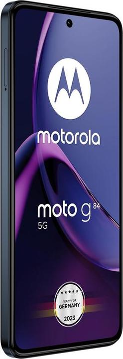 Image du produit Motorola Moto G84 (256 Go, Midnight Blue, 6.50", Double SIM hybride, 50 Mpx, 5G)