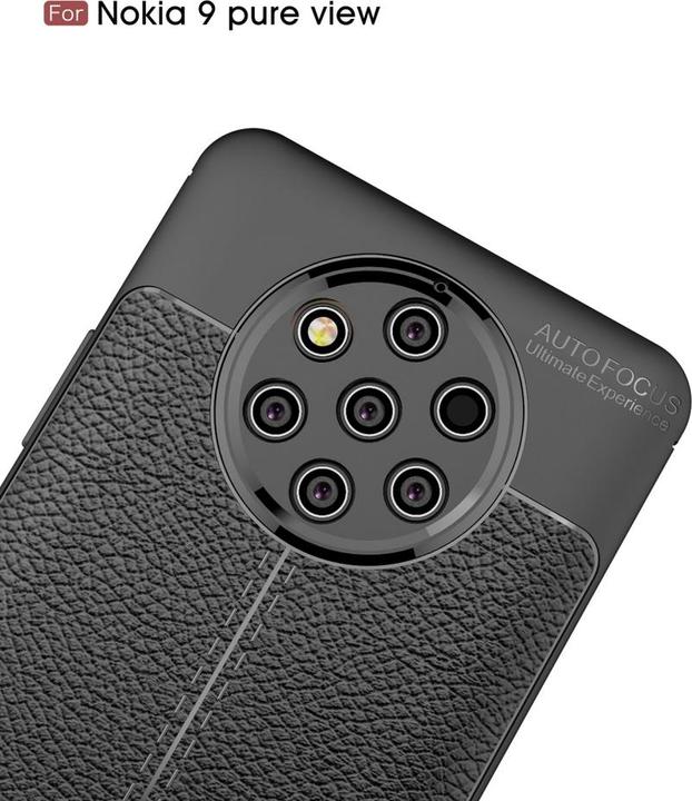 Image du produit Screenguard Housse Nokia 9 PureView Leather Design TPU Cover (Nokia 9 PureView)