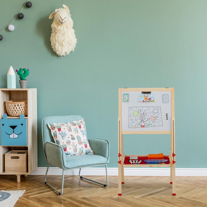 Actual product image Relaxdays Two-Sided board for Kids