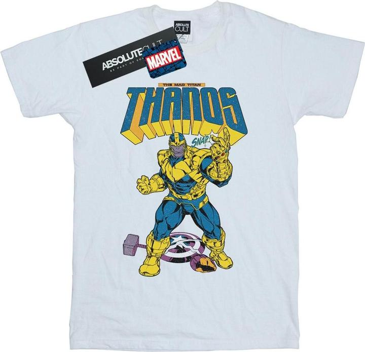 Thanos Mad Titan Snap TShirt Jungen