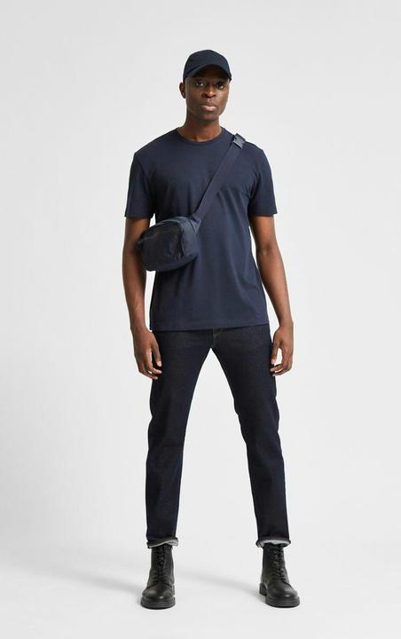 Immagine prodotto Selected Homme T-shirt in cotone biologico con collo alto (L)