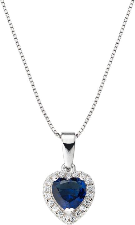 Produktbild Amen Titanic CLTICBBL Zirconia Silver Necklace (Chain. Pendant) (925er Silber, 45 cm)