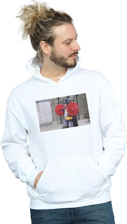 Actual product image Mens Batman TV Series Bat Gains Hoodie (L)