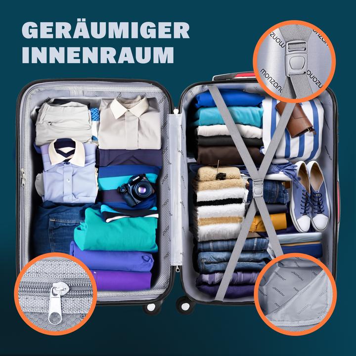 Produktbild Monzana Hartschalenkoffer (41 l, Handgepäck (bis 50l))