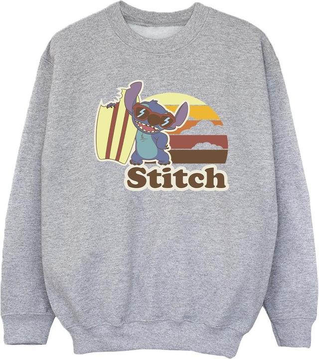 Produktbild Disney Lilo And Stitch Bitten Surfboard Sweatshirt Mädchen (140, 146)