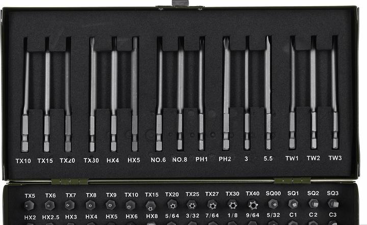 Produktbild Proxxon Super-Sicherheits- und Spezialbitsatz (Tri-Wing M3, Tri-Wing M4, Tri-Wing M5, Kreuz Phillips PH M0, Kreuz Pozidriv PZ M1, Innensechsrund TX M8, Innensechsrund TX M10, Innensechsrund TX M15, Innensechsrund TX M20, Innensechsrund TX M30, Tri-Wing M2, Kreuz Phillips PH M1, Kreuz Phillips PH M2, Innensechsrund TX M5, Innensechsrund TX M6)