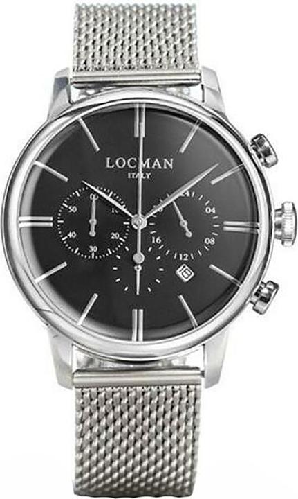 Immagine prodotto Locman Orologio da uomo Italia 1960 Chrono Ref. 0254A01 (Cronografo, 41 mm)