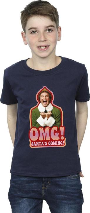 Actual product image Elf Boys Santa's Coming T-Shirt (140, 146)