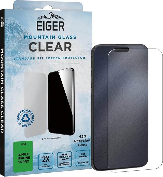 Image du produit Eiger Mountain Glass (1 pièce(s), Apple iPhone 16 Pro)