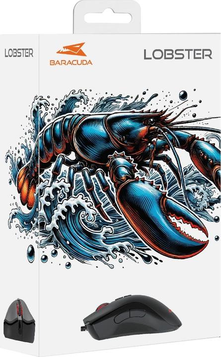 Image du produit Baracuda Computer mouse BGM-081 Lobster Black