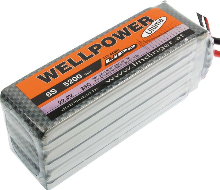 Image du produit Wellpower Batterie Lipo Ultima (22.20 V, 5200 mAh)