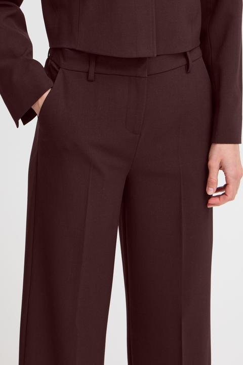 Actual product image B.young BYDANTA WIDE LEG PANTS 2 CROPPED 20815027 (38)