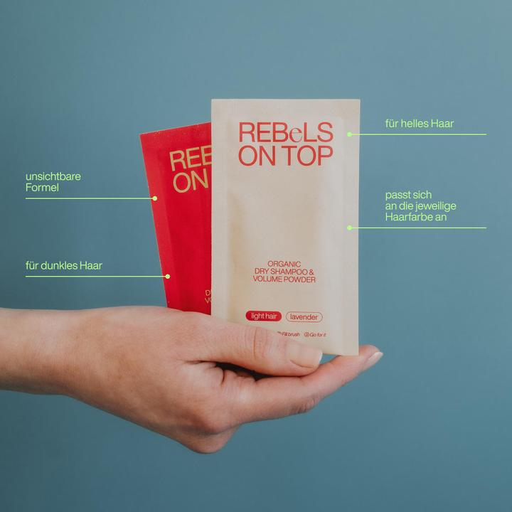 Actual product image Rebels on Top Trockenshampoo Light Refill (Dry shampoo)