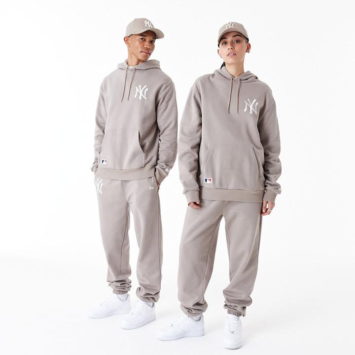 Produktbild New Era Oversized Hoody New York Yankees ash brown - L (L)