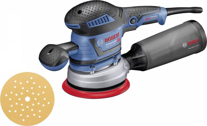 Image du produit Bosch Professional Ponceuse excentrique GEX 40-150 avec 1 x feuille de ponçage multi-trous C470 (Ponceuse excentrique, 400 W)
