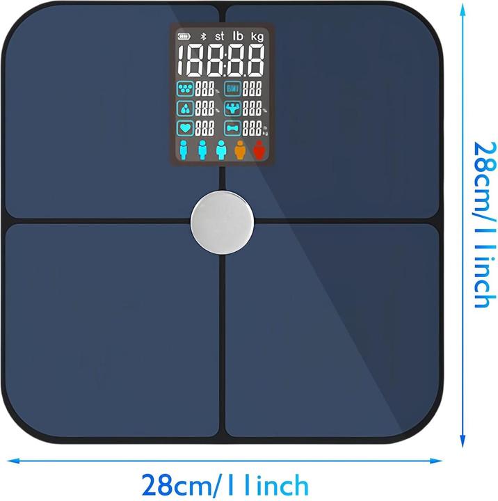 Immagine prodotto Focenat Körperfettwaage (180 kg)
