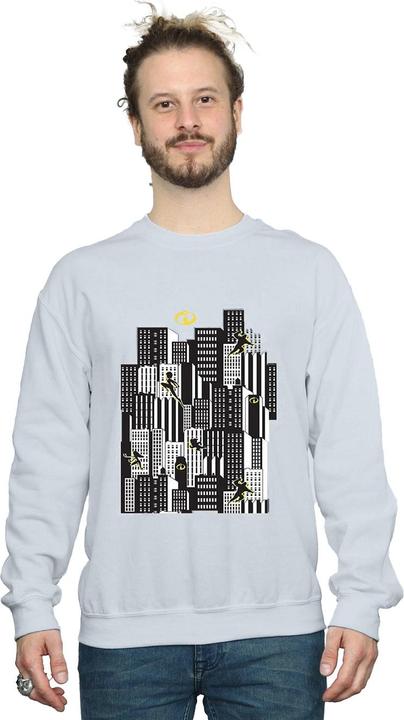 Immagine prodotto Disney The Incredibles Skyline Felpa Uomo (XXL)
