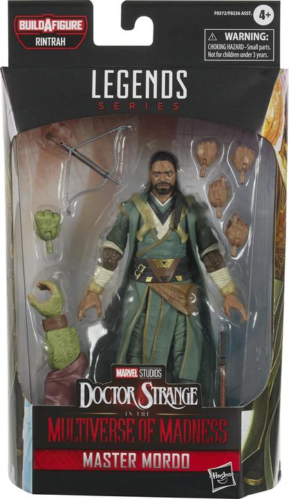 Image du produit Hasbro Legends Series Master Mordo Figurine à collectionner (15 cm), 6 accessoires et 1 Build-A-Figure El