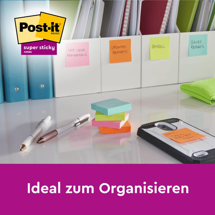 Actual product image Post-it Super Sticky (76 x 76 mm)