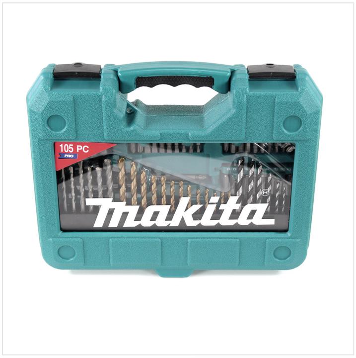 Actual product image Makita P-90364 Pro Kit -105 pcs bit, drill and accessories set