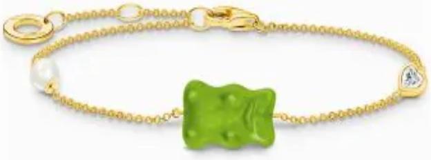 Image du produit Thomas Sabo Bracelet (19 cm, Or jaune 750 plaqué or, Argent sterling 925)