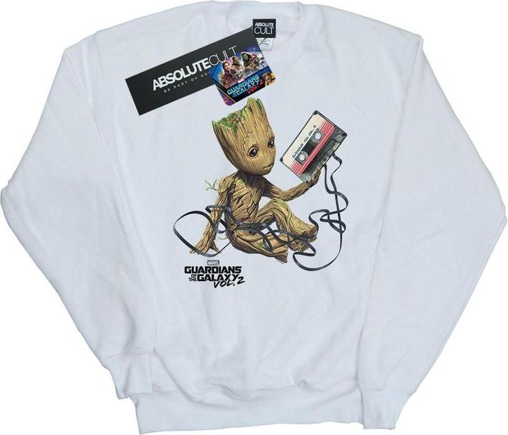 Actual product image Boys Guardians Of The Galaxy Groot Tape Sweatshirt (152, 158)