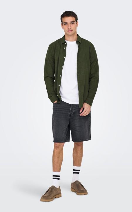 Immagine prodotto Only & Sons Onscaiden Life Ls Solid Linen Shirt Noos (XL)