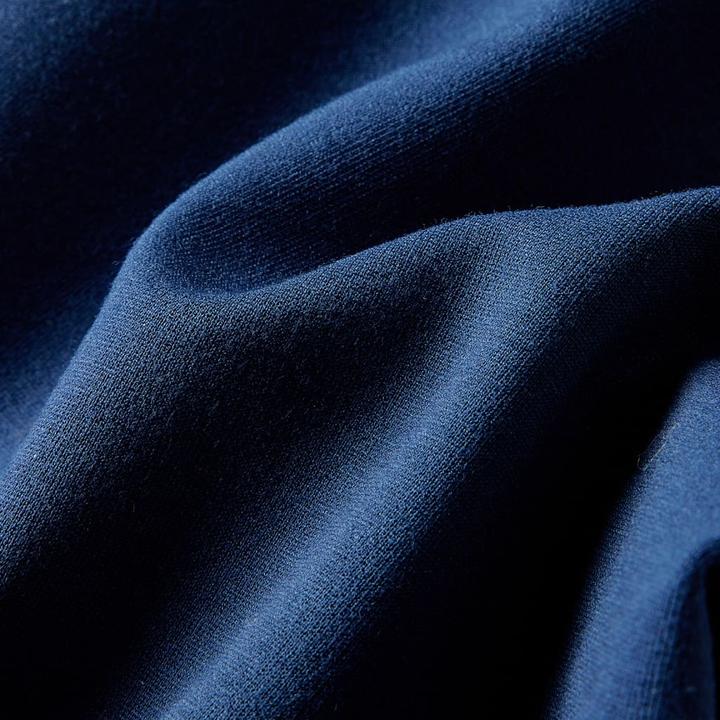 Image du produit VidaXL Pantalon enfant avec jambes larges Bleu marine 116,Matière : 65 (116)
