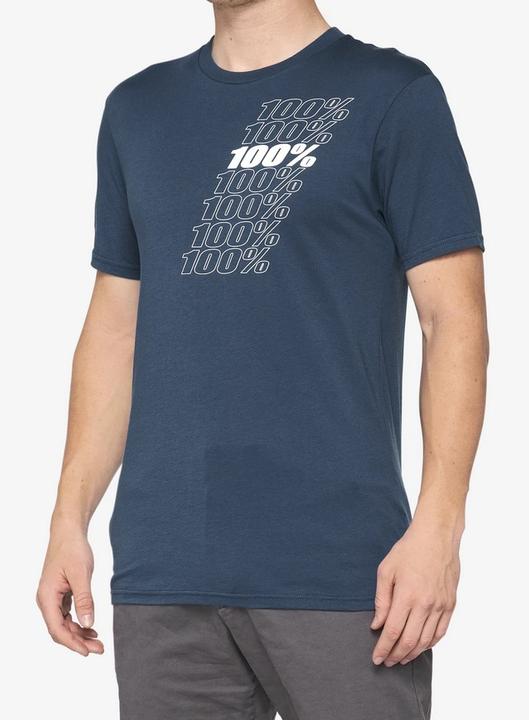 Immagine prodotto 100% Maglietta North da uomo, blu ardesia, XL (XL)