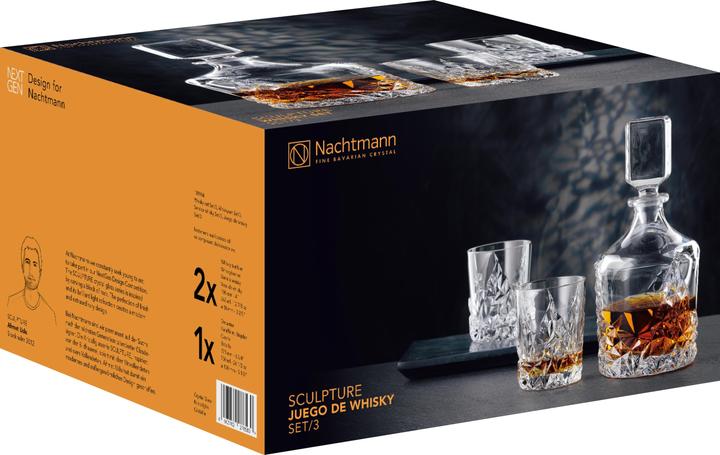 Produktbild Nachtmann Whiskyset 'Sculpture' (3 x, Whiskygläser)