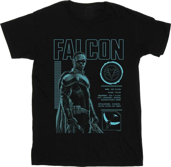 The Falcon And The Winter Soldier Falcon Bio TShirt (M)