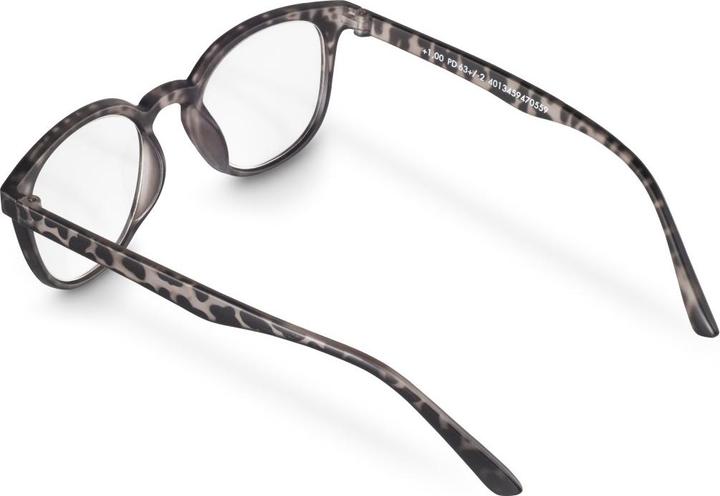 Image du produit Hama Lunettes de lecture, plastique recyclé, Demi-Brun Matt, +3,0 dpt (+3)
