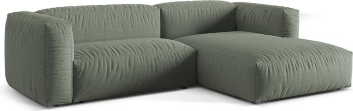 Image du produit Micadoni Canapé D'Angle Droit Modulaire, "Martina", 2 Places, 283x176x75 Fabriqué en Europe (Canapé d'angle)