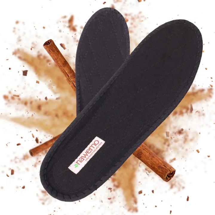 Actual product image Nawemo Cinnamon soles Sport Cinnamon shoe soles against foot odour 35 EU