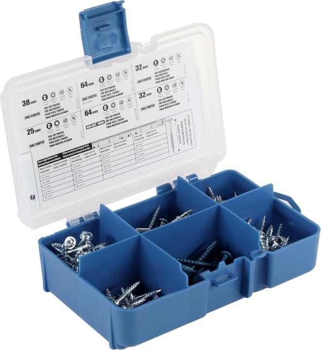 Actual product image Kreg Pocket hole screw range (260 Screws per piece)