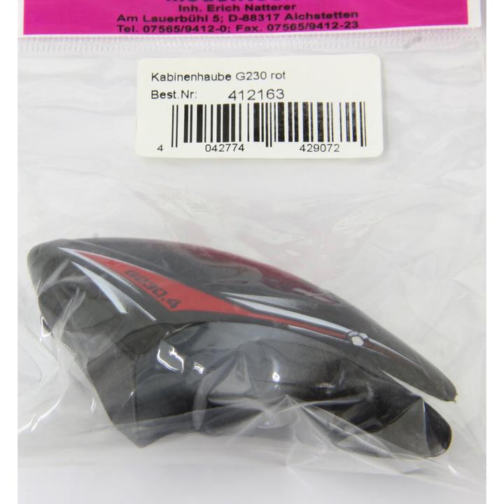 Produktbild Jamara Kabinenhaube G230 rot