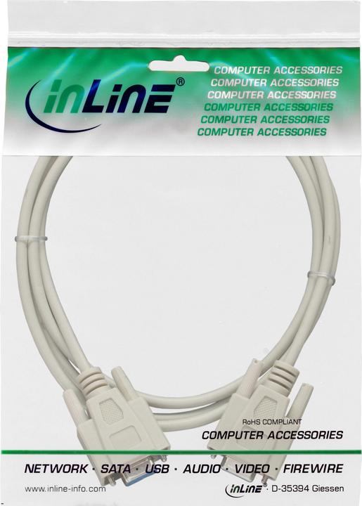 Actual product image InLine Serial cable (1.80 m, VGA)