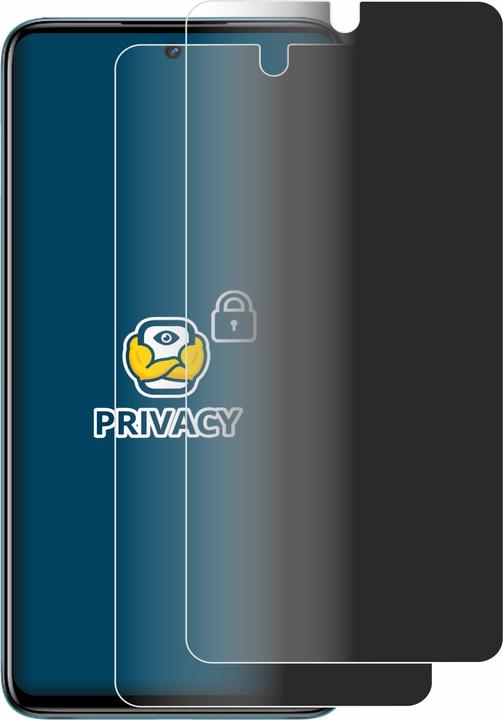 Productafbeelding BROTECT Anti-spionnetje privacyfolie Beschermfolie tegen blauw licht (2 Stuk, Motorola Moto G42)